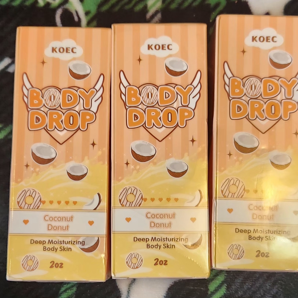 Body Drop Body Oil Coconut Donut